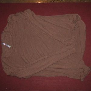 Simple brown long sleeve